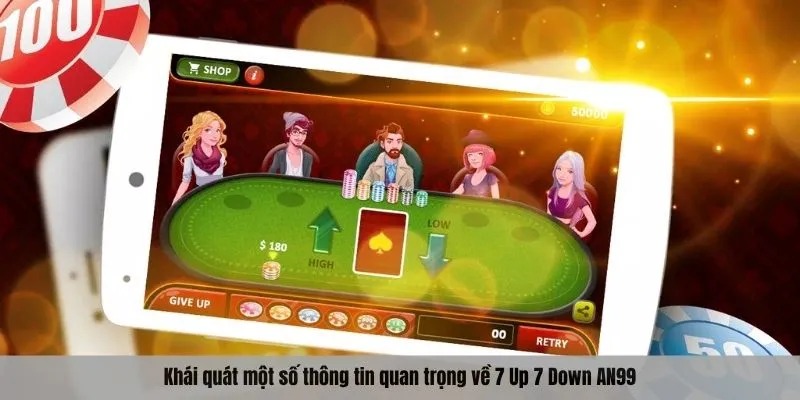 KKhái quát một số thông tin quan trọng về 7 Up 7 Down AN99