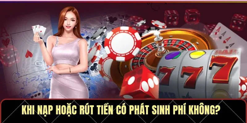 Khi nạp hoặc rút tiền có phát sinh phí không?